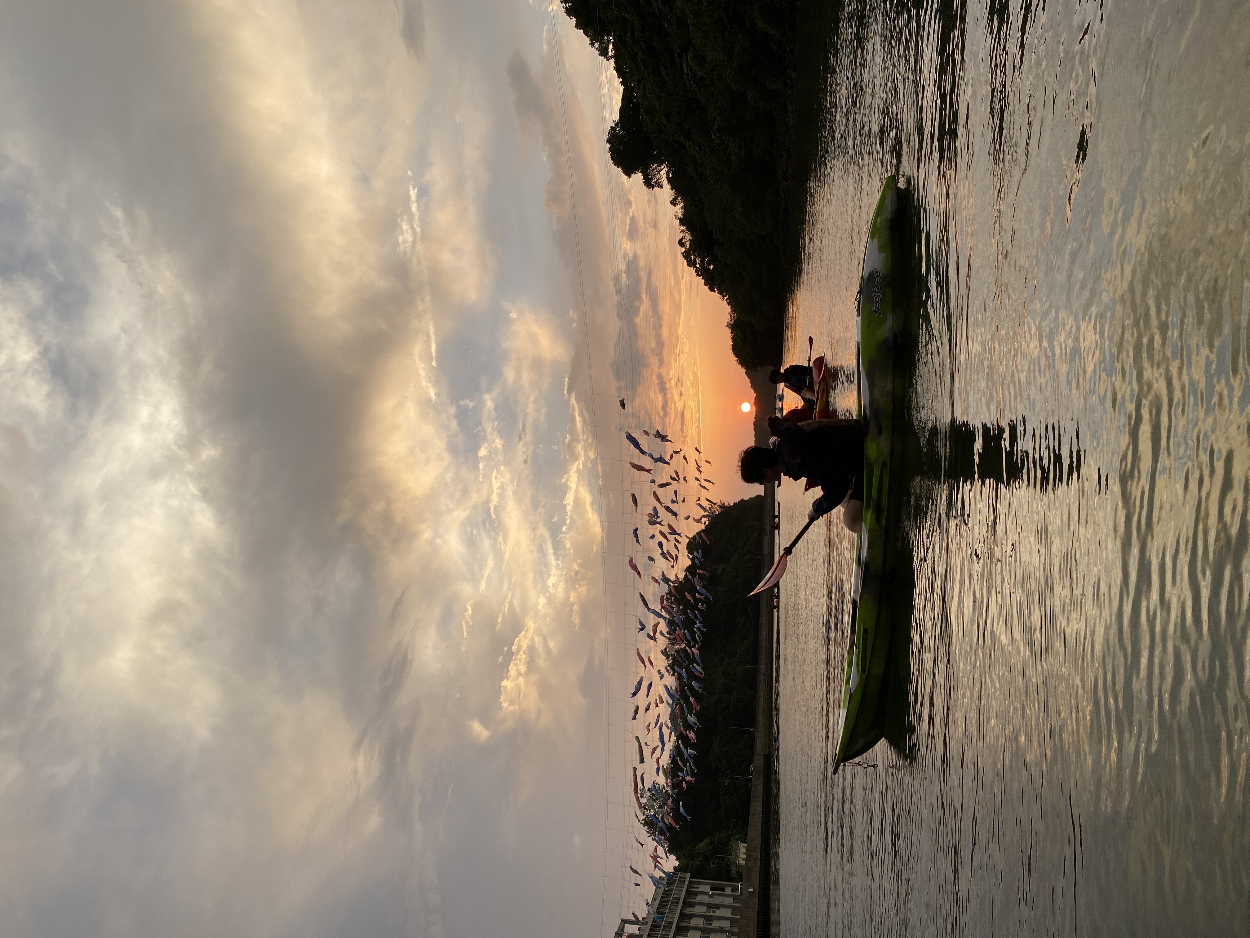 比謝川の鯉のぼり03_比謝川自然体験センター
