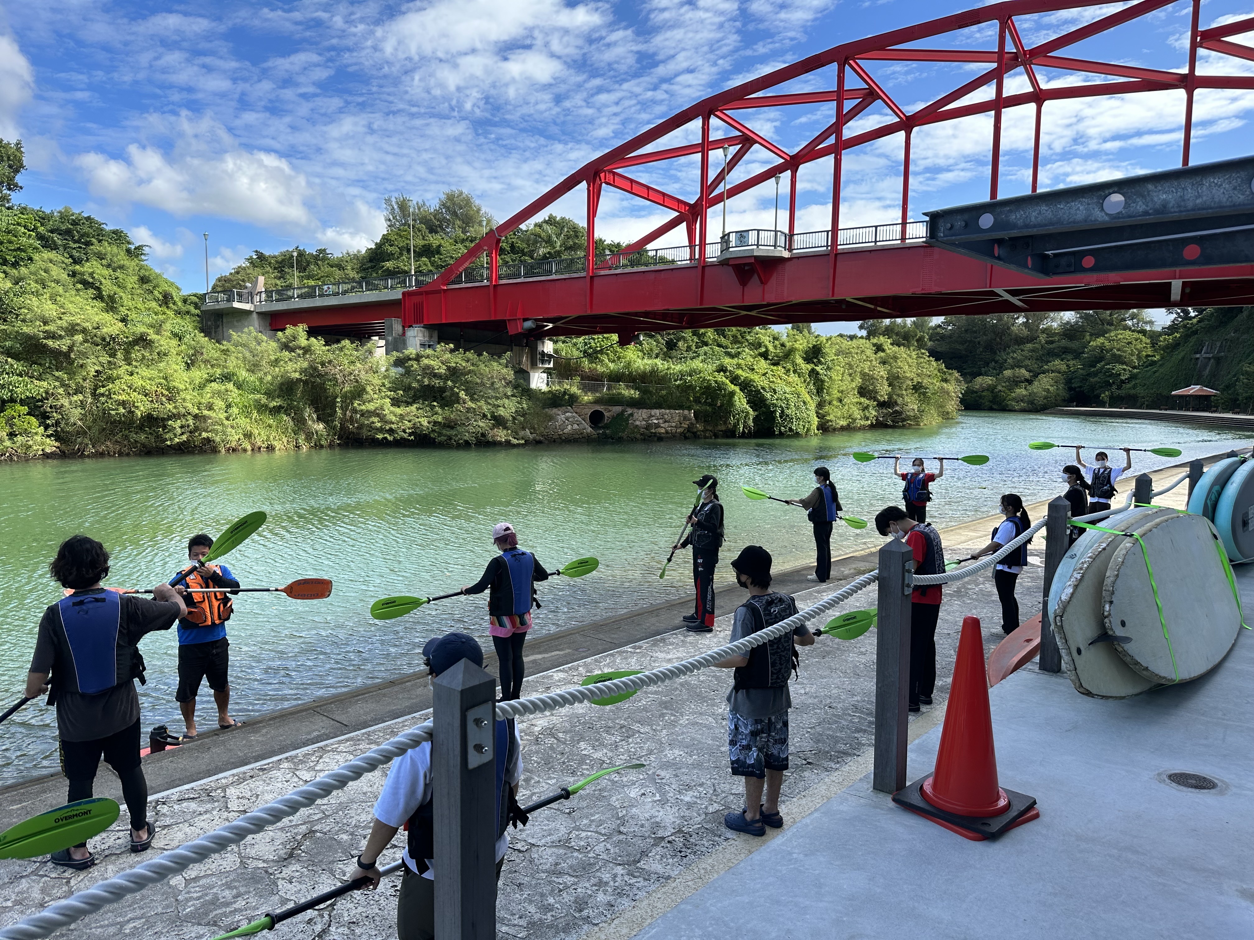 嘉手納外語塾_比謝川自然体験センター_マングローブカヤック01