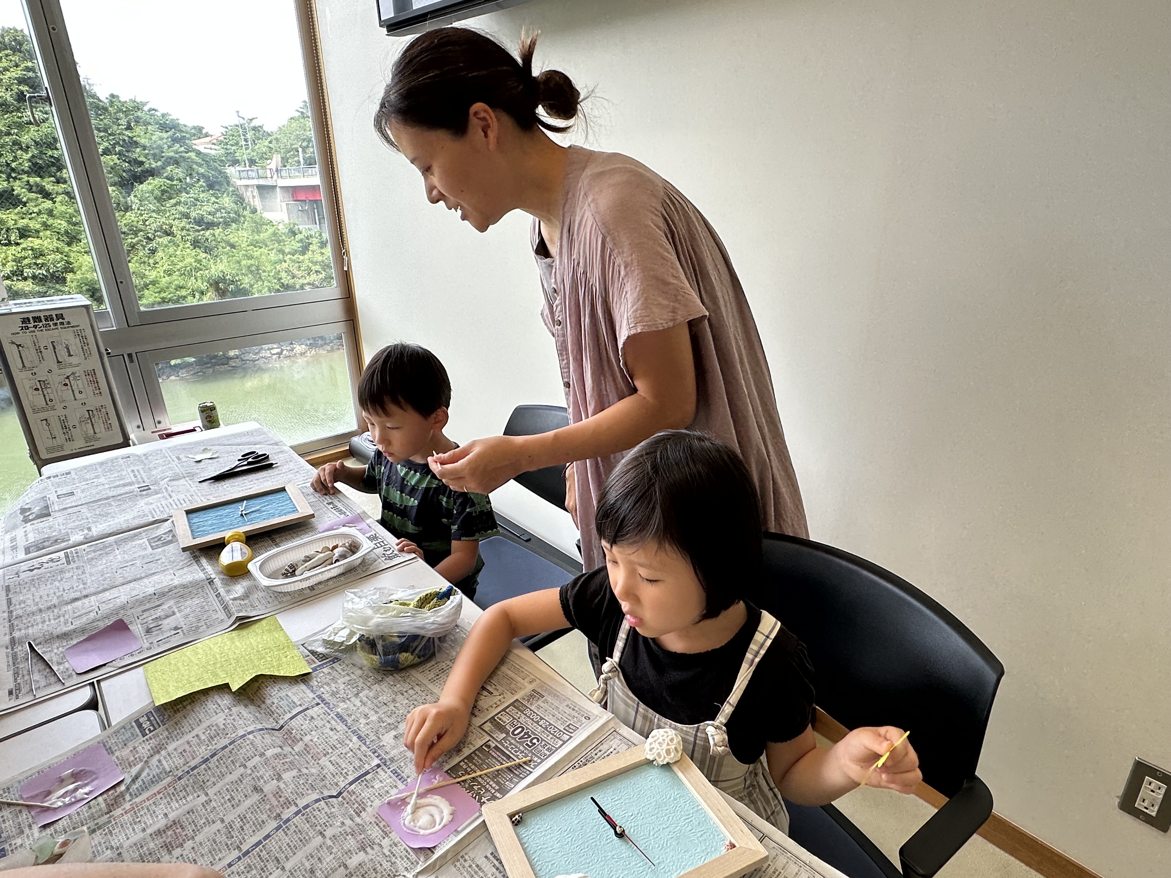 歴史・自然クルーズ＆貝細工＿比謝川自然体験センター