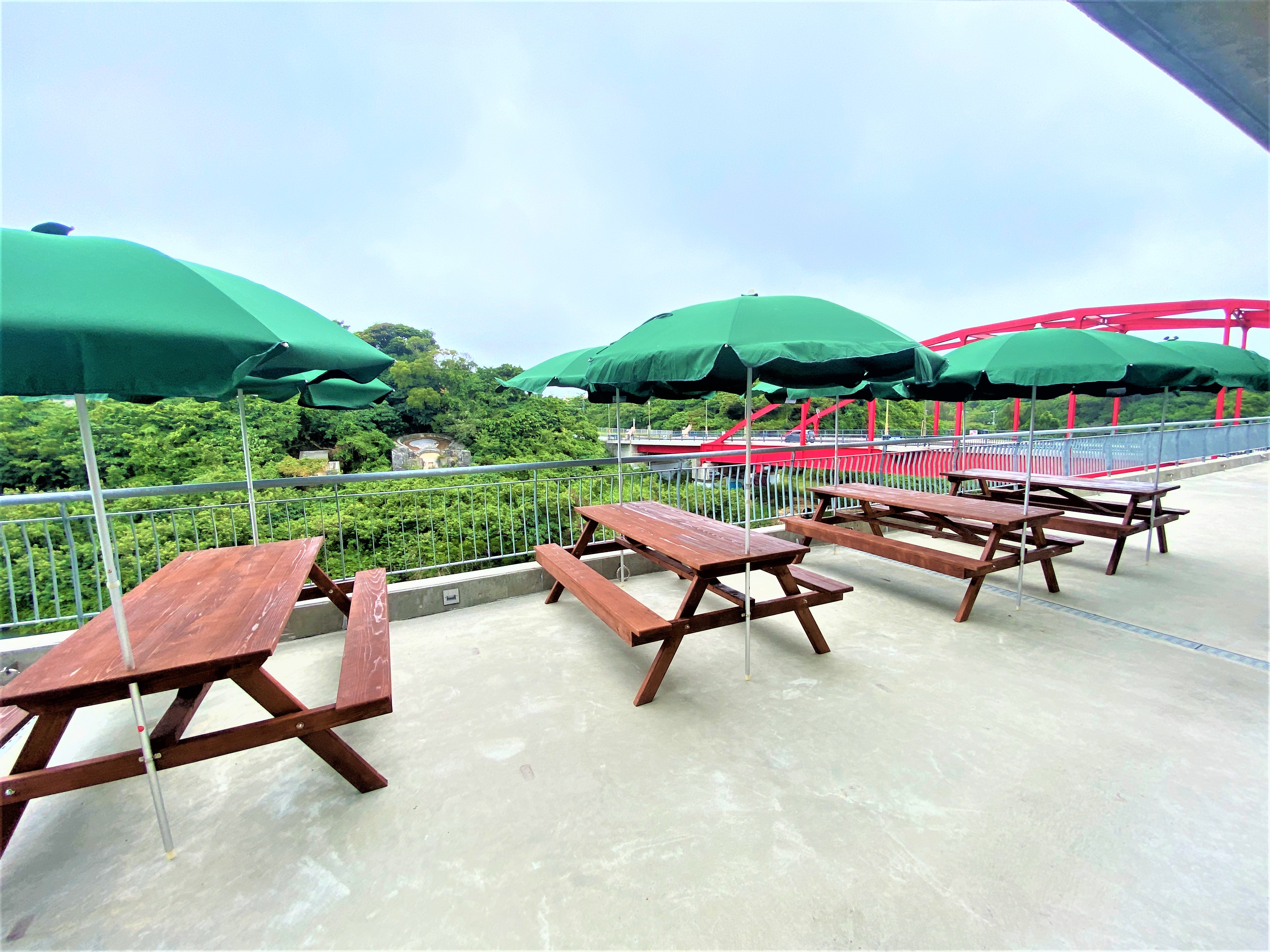 比謝川自然体験センター_屋上BBQ