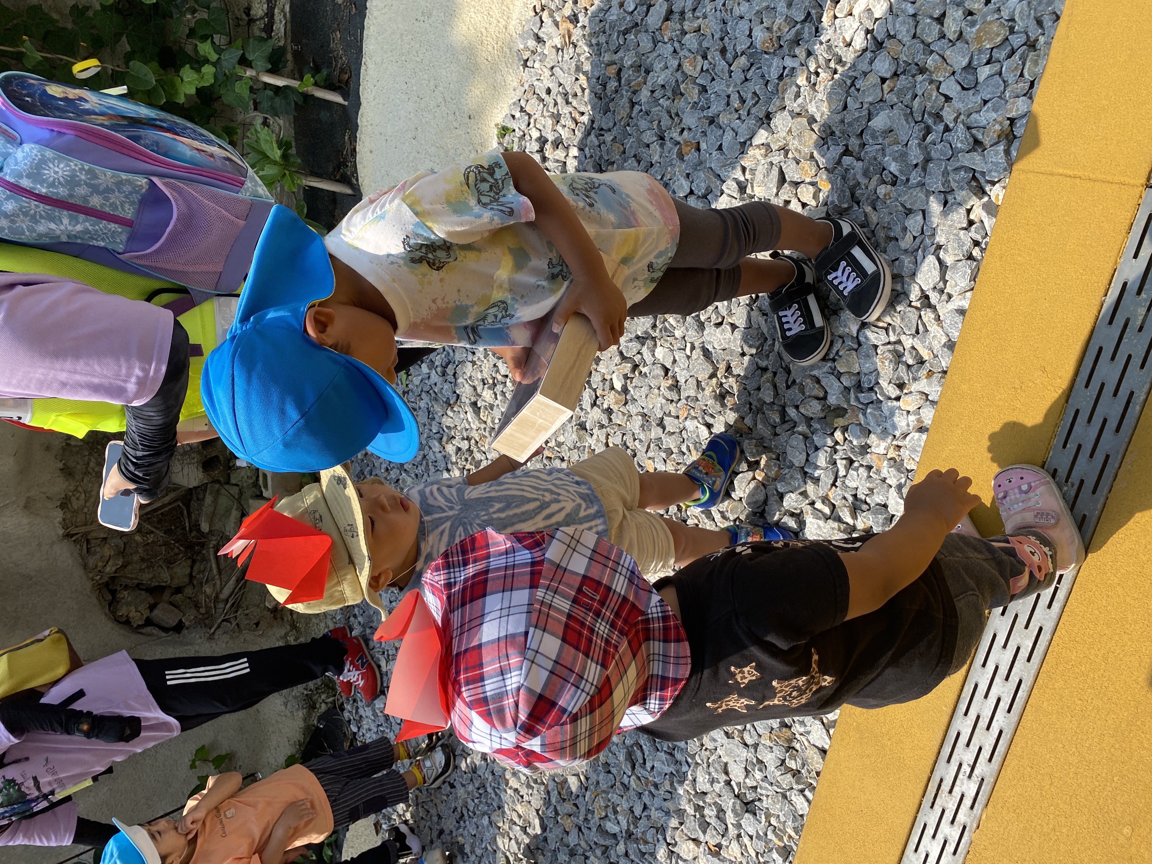 オオゴマダラを見に来たよ～嘉手納町第二保育園～03