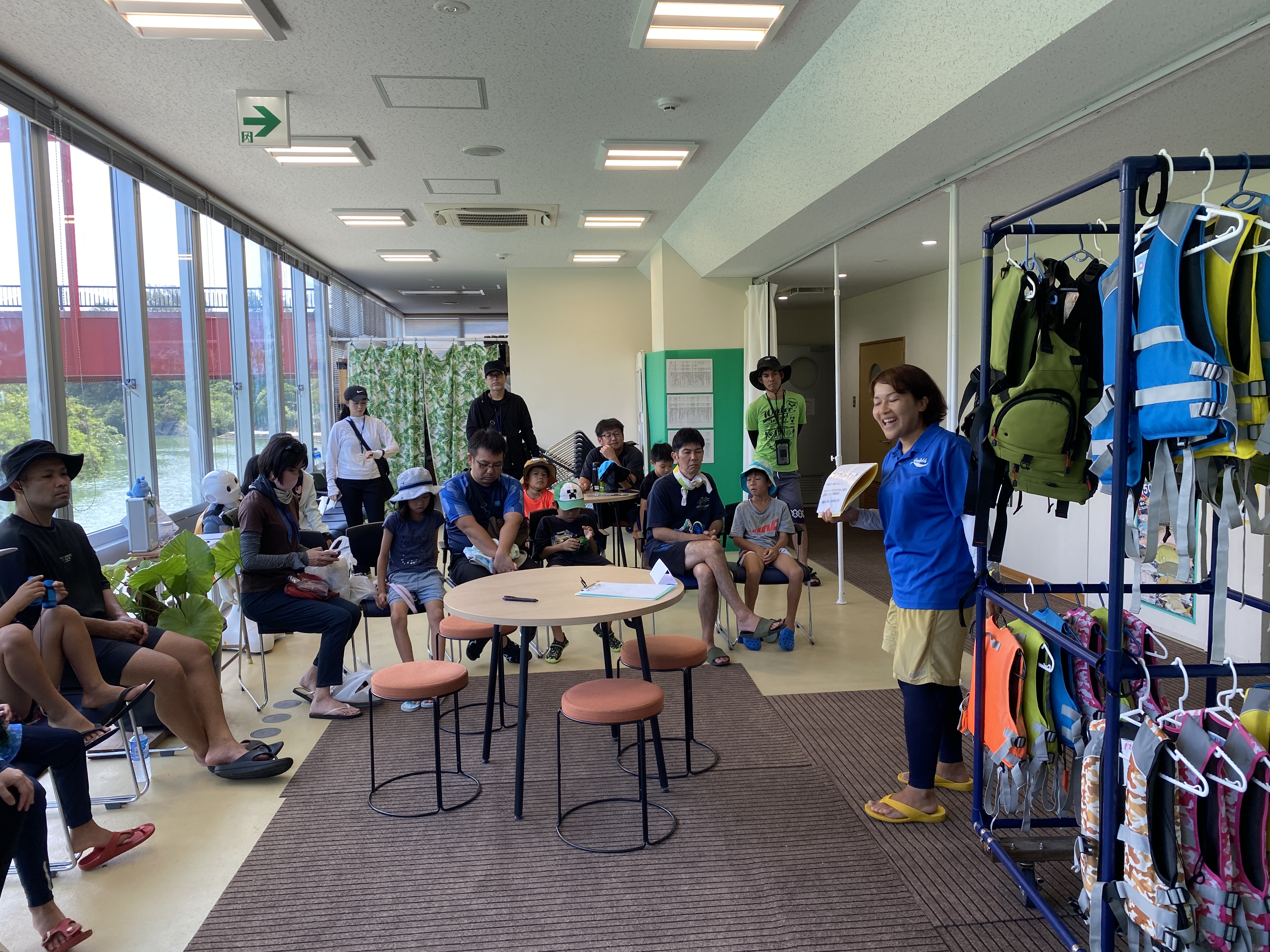 親子で学ぼう！水辺の安全講座（中央公民館講座）01