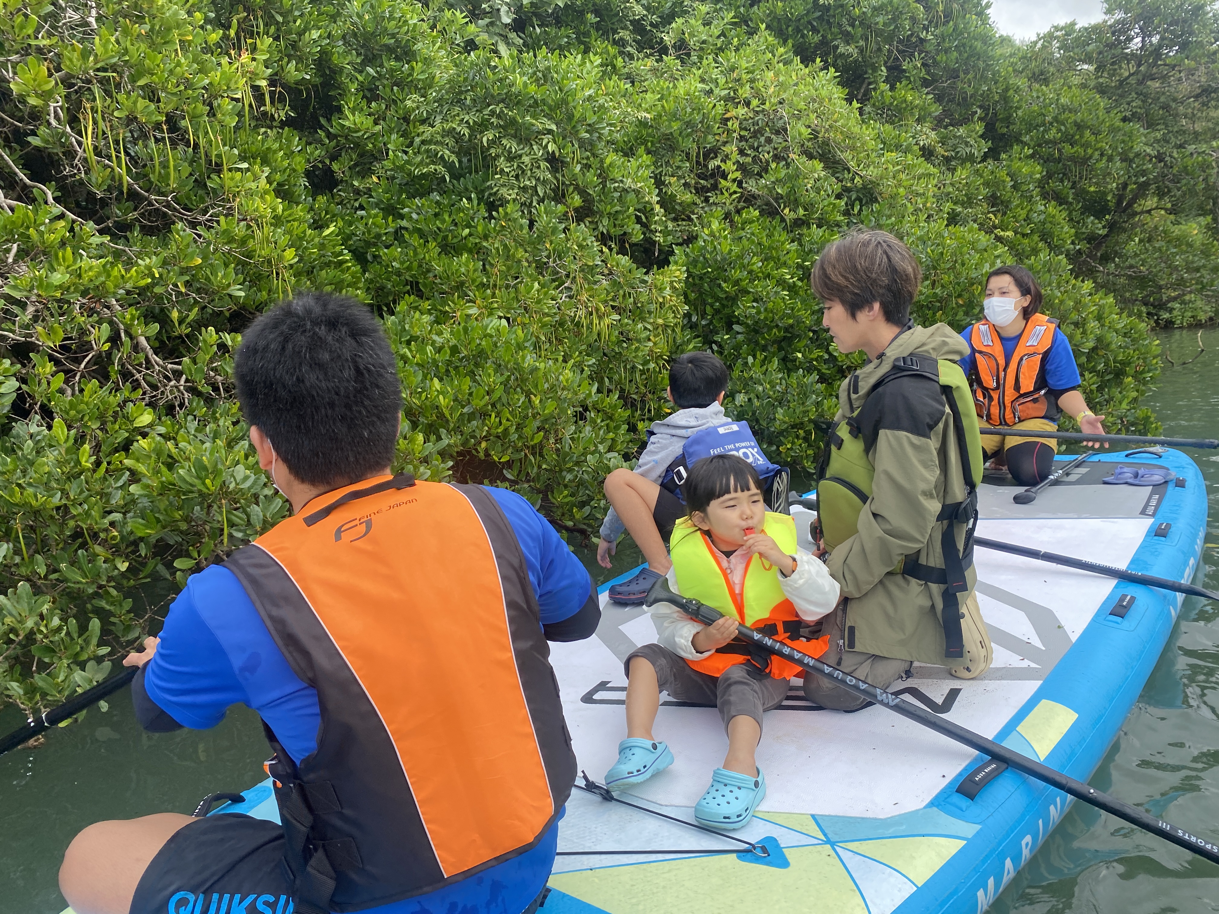 メガSUP体験_お子様も_比謝川自然体験センター