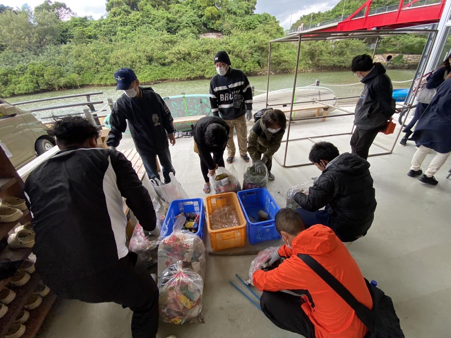 比謝川愛護会_自然体験センター_清掃活動02