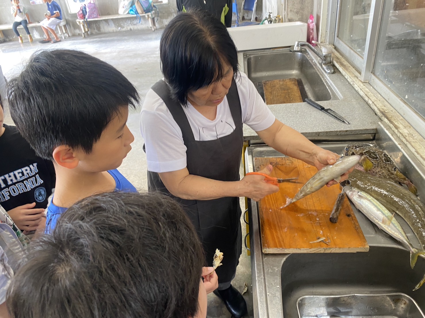 食育：おさかなをさばいてたべよう_比謝川自然体験センター