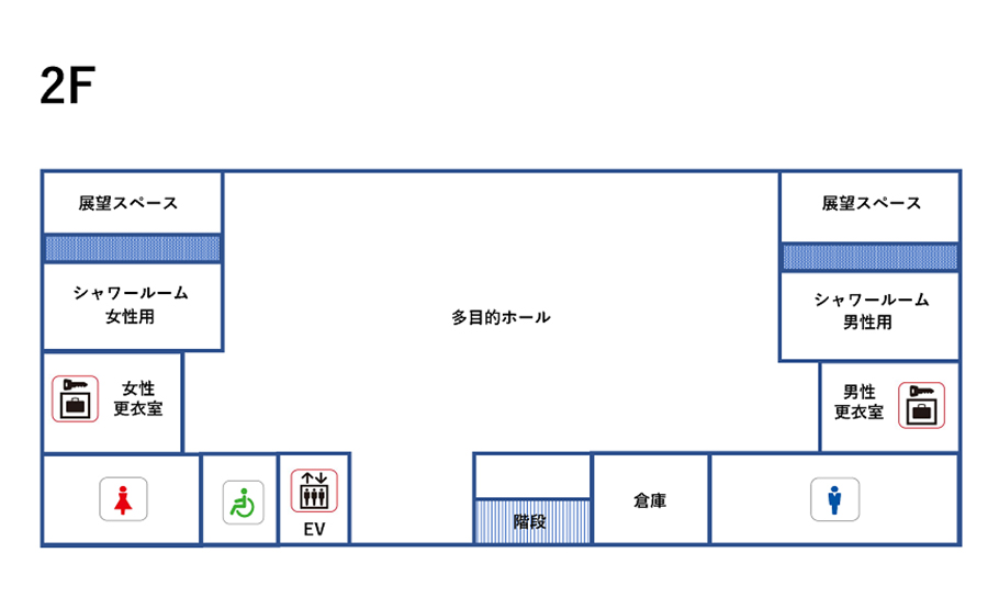 2階　多目的ホール